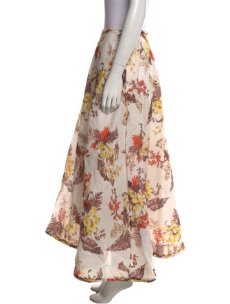 Zimmermann Linen Midi Length Skirt