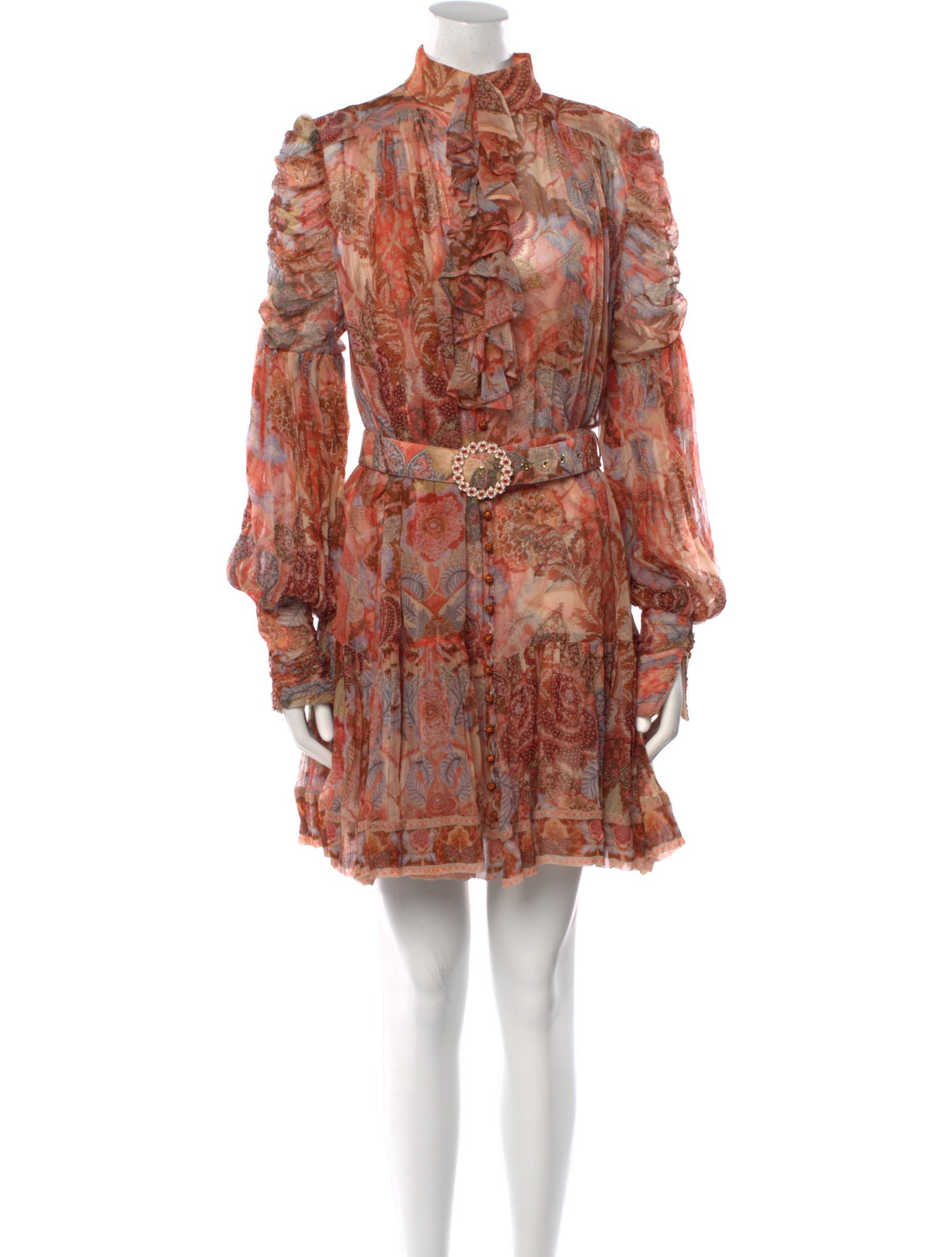 Zimmermann Paisley Print Mini Dress