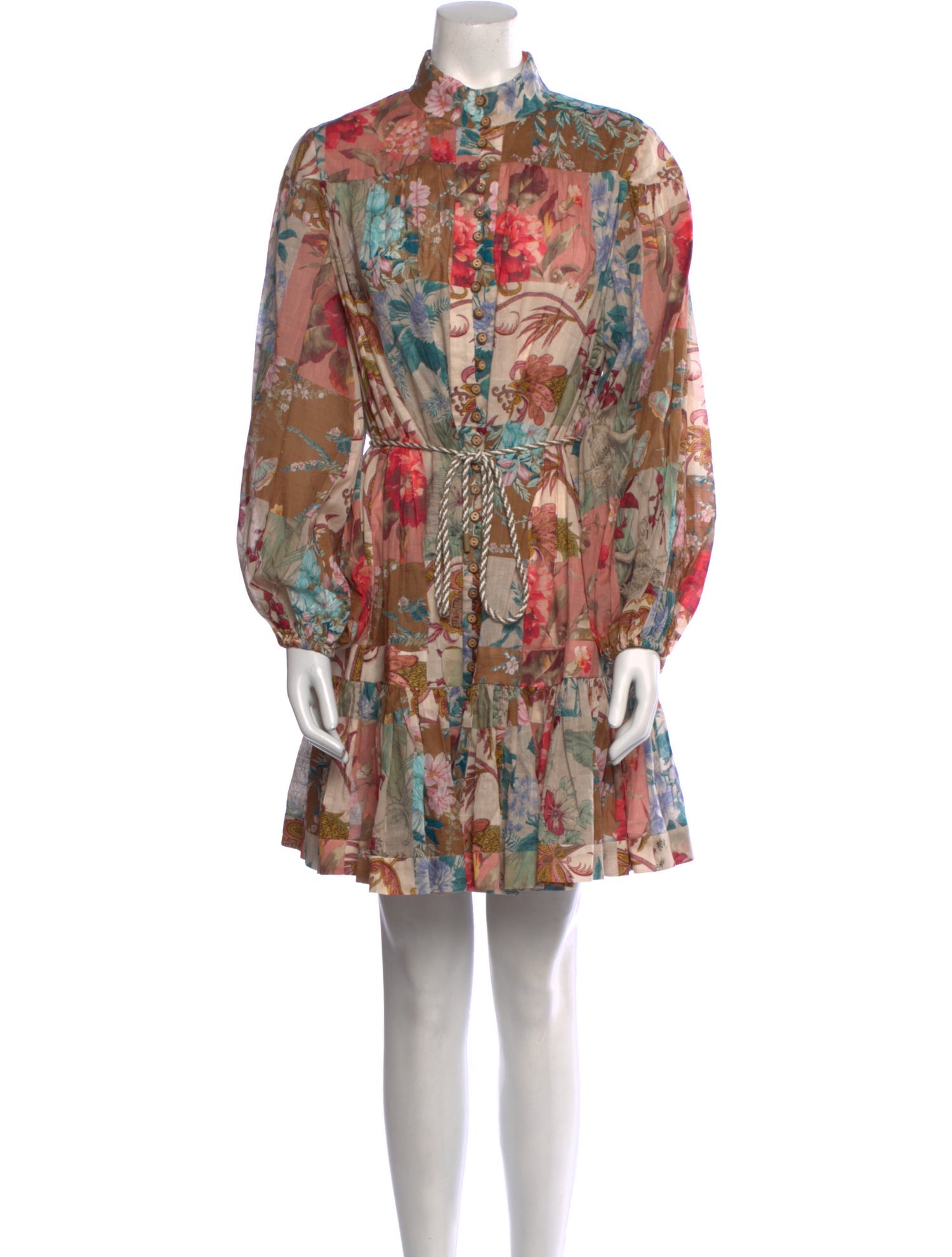 Zimmermann Printed Mini Dress