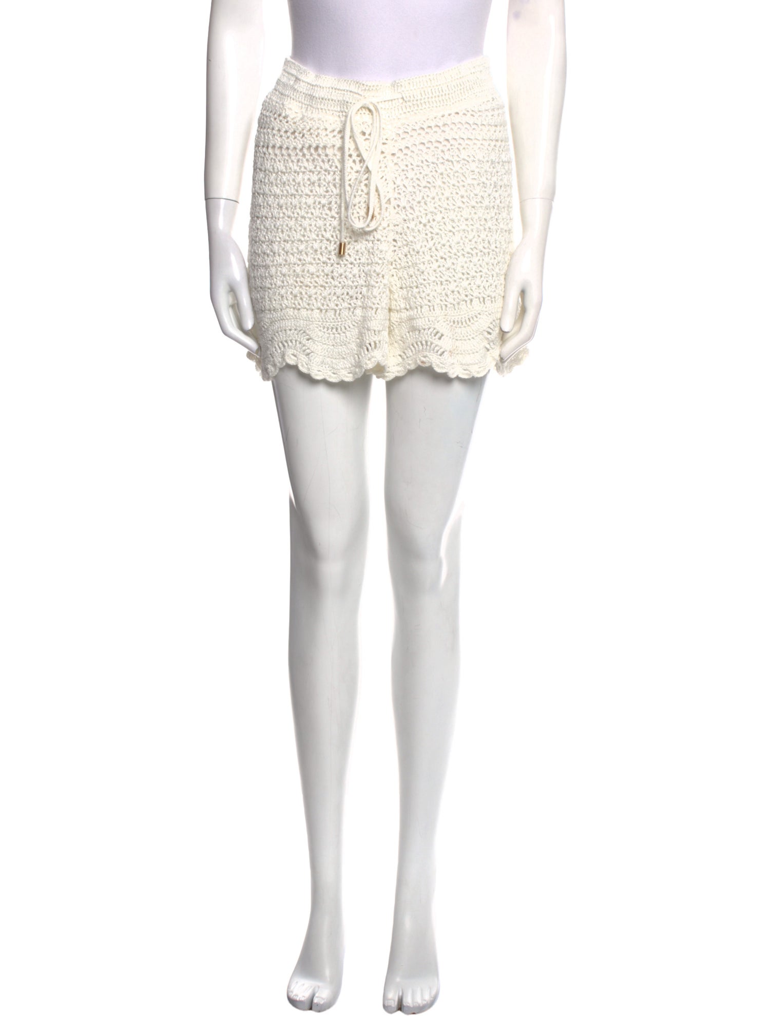 Zimmermann Linen Mini Shorts