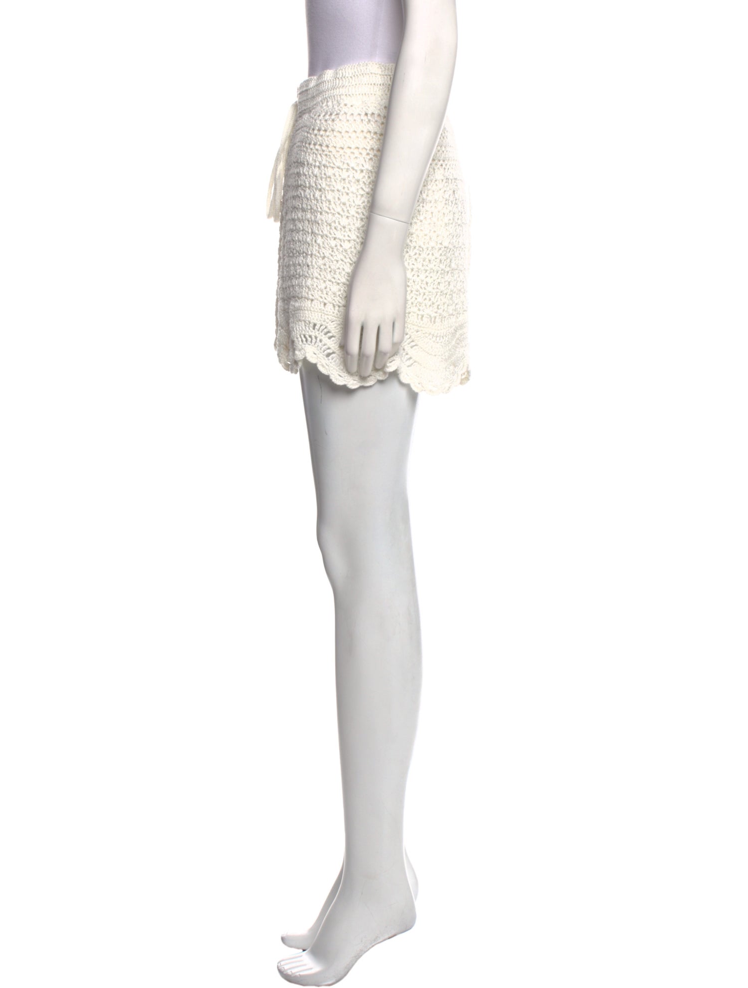 Zimmermann Linen Mini Shorts