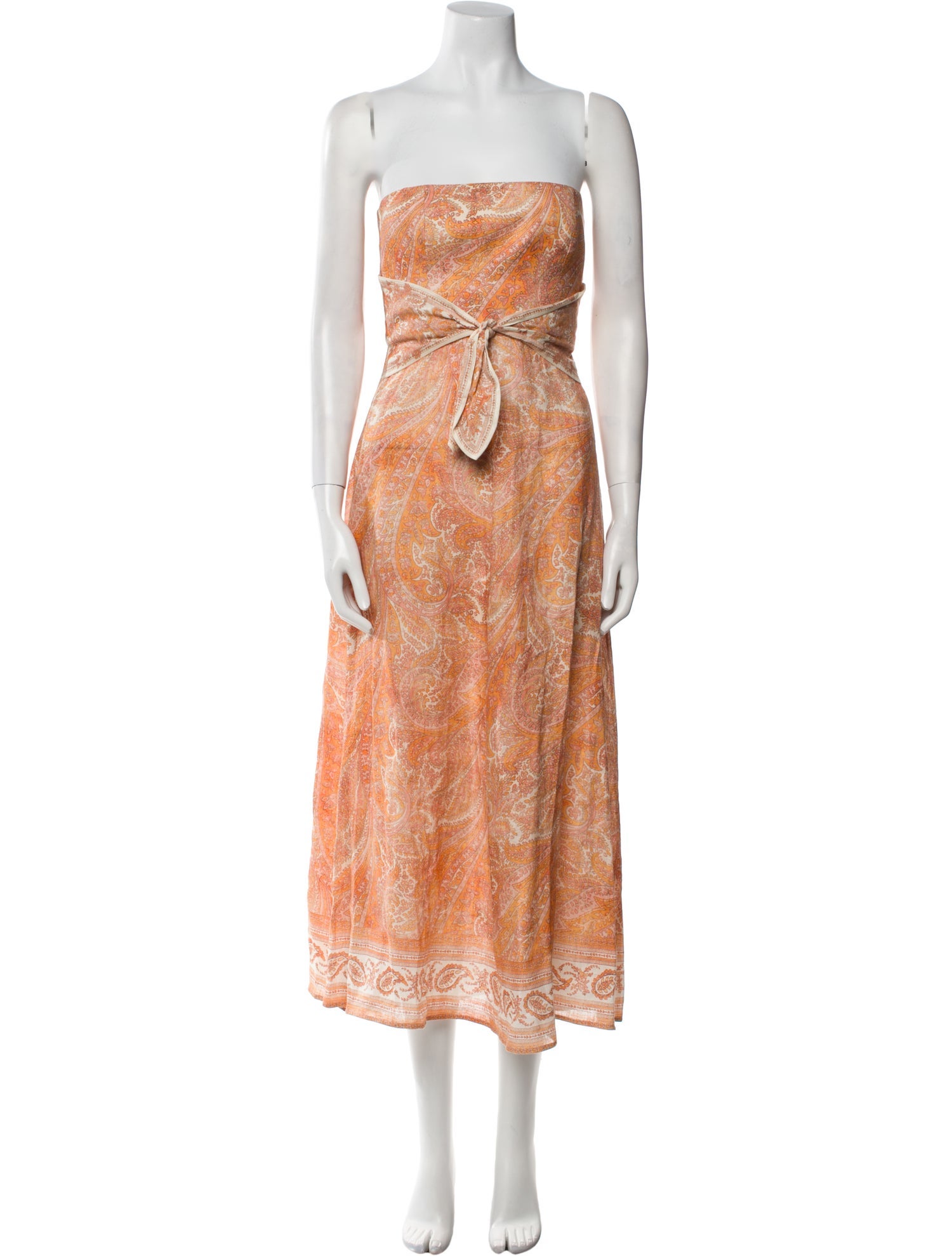 Zimmermann Linen Midi Length Dress