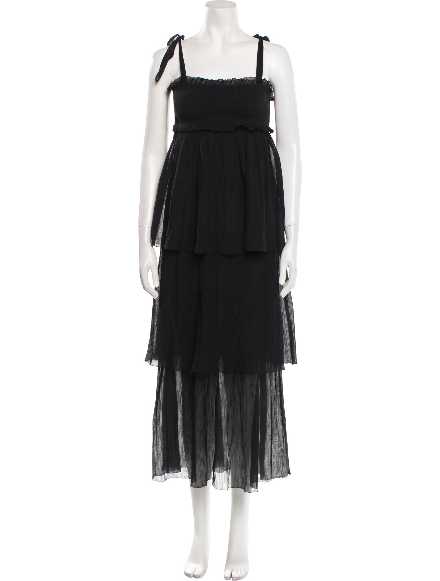 Zimmermann Square Neckline Midi Length Dress