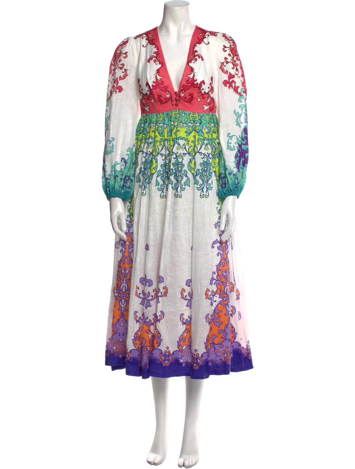 Zimmermann Linen Long Dress