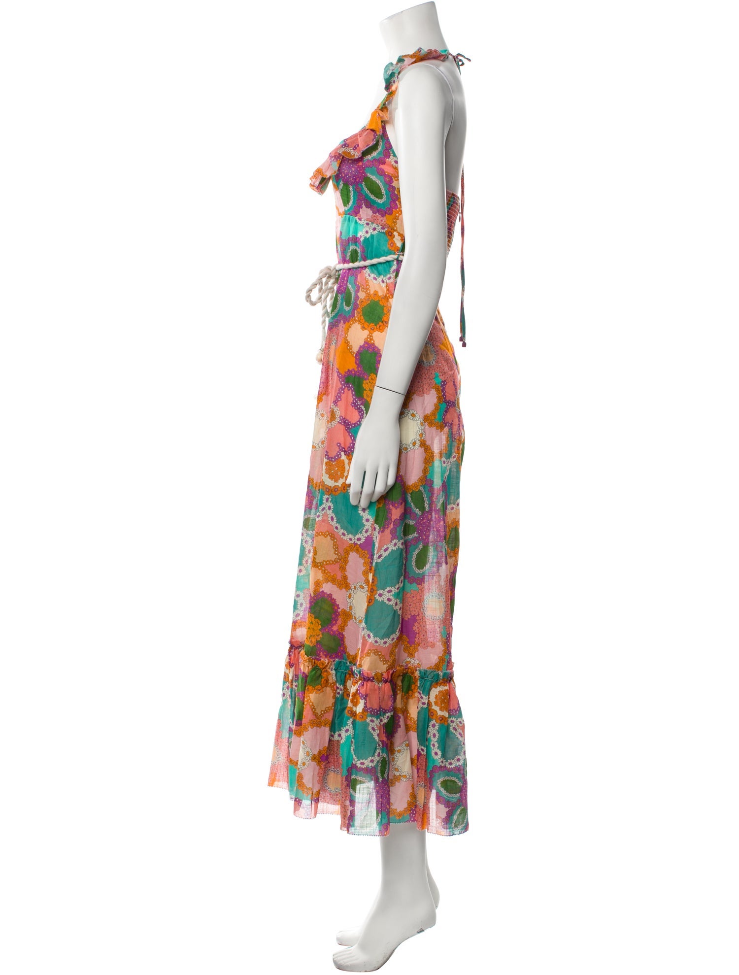 Zimmermann Floral Print Long Dress w/ Tags