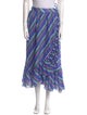 Zimmermann Striped Midi Length Skirt