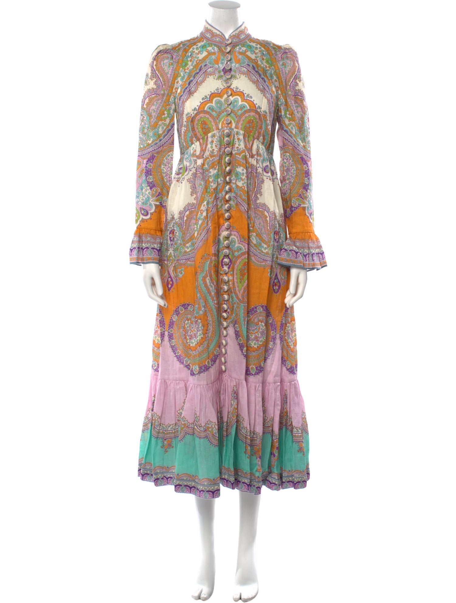 Zimmermann Linen Long Dress w/ Tags