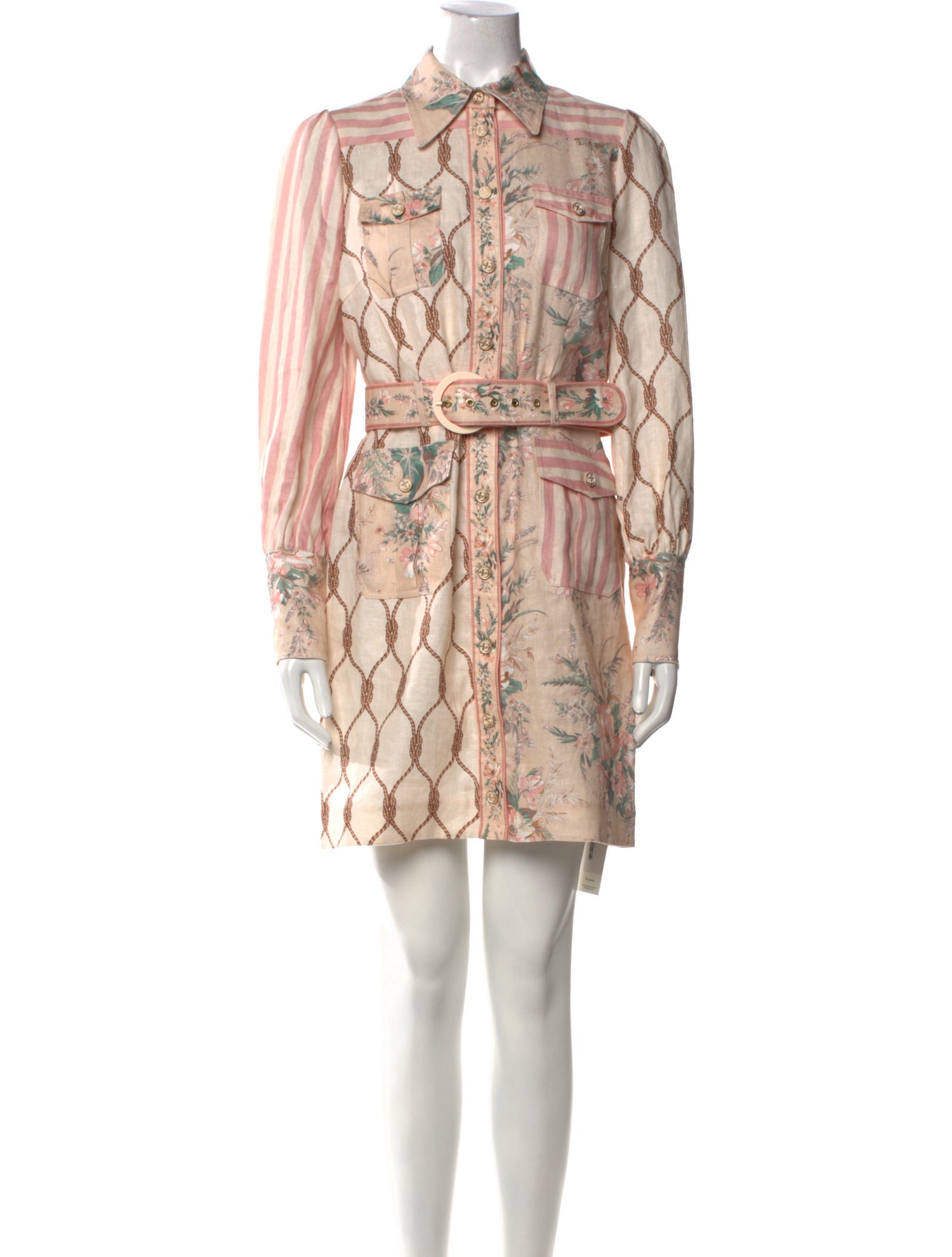 Zimmermann Linen Mini Dress