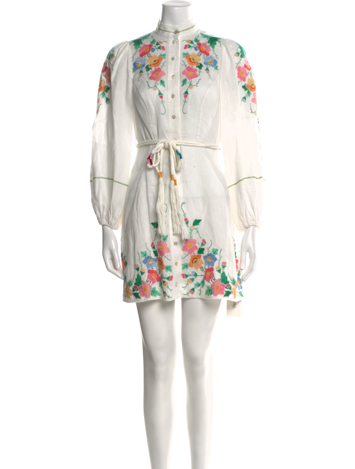 Zimmermann Linen Mini Dress