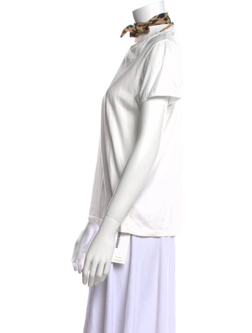 Zimmermann Mock Neck Short Sleeve T-Shirt