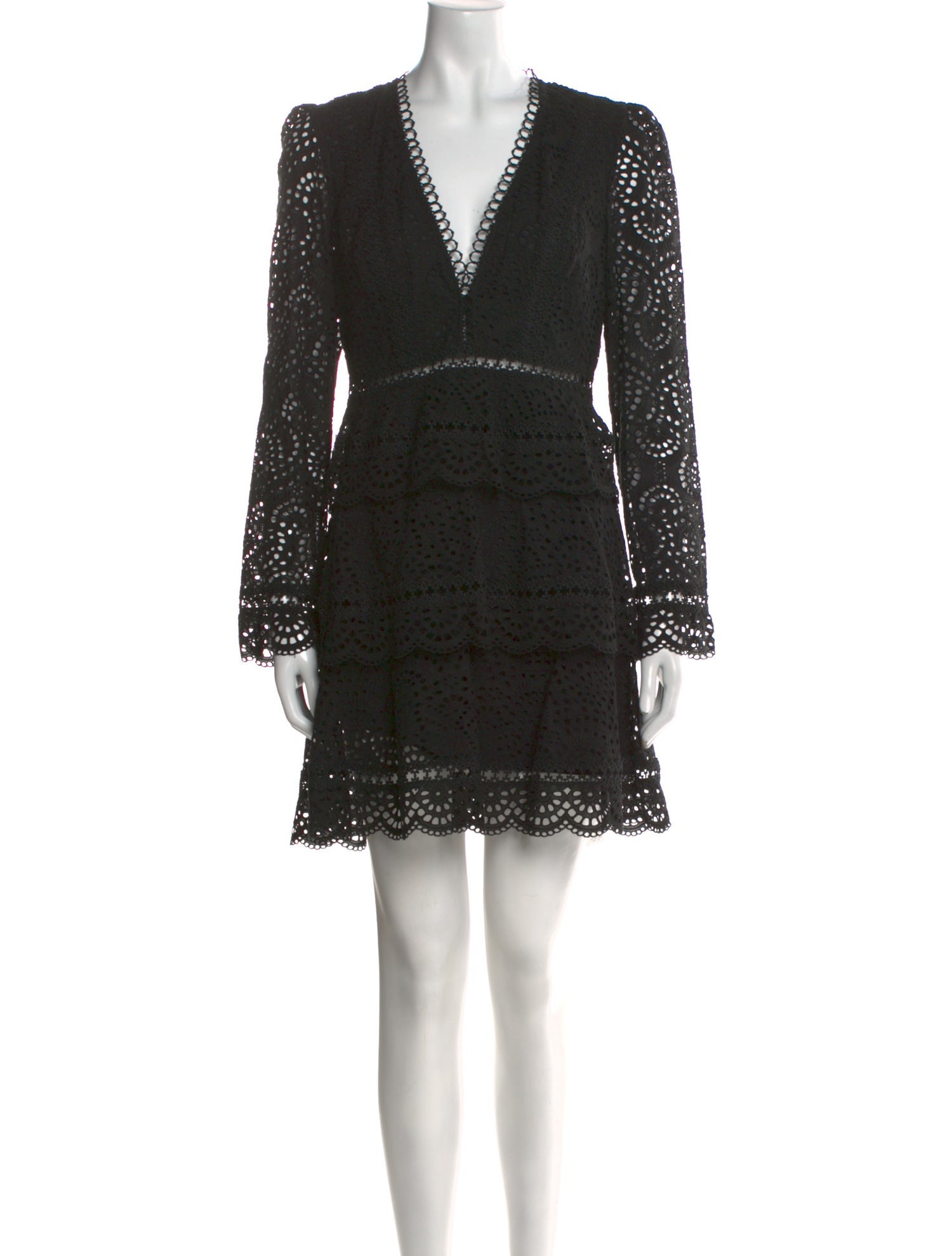 Zimmermann V-Neck Mini Dress