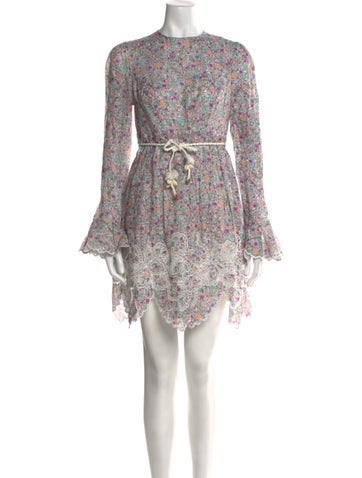 Zimmermann Dresses Linen Mini Dress S