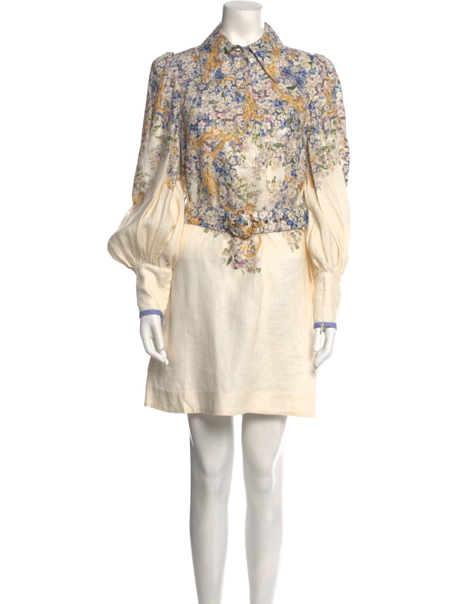 Zimmermann Linen Mini Dress