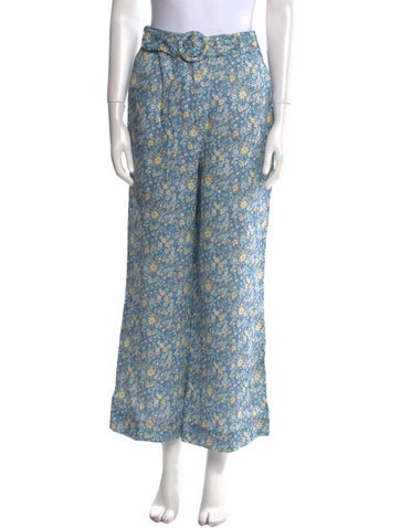 Zimmermann Pants Linen Wide Leg S