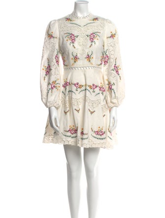 Zimmermann Printed Mini Dress