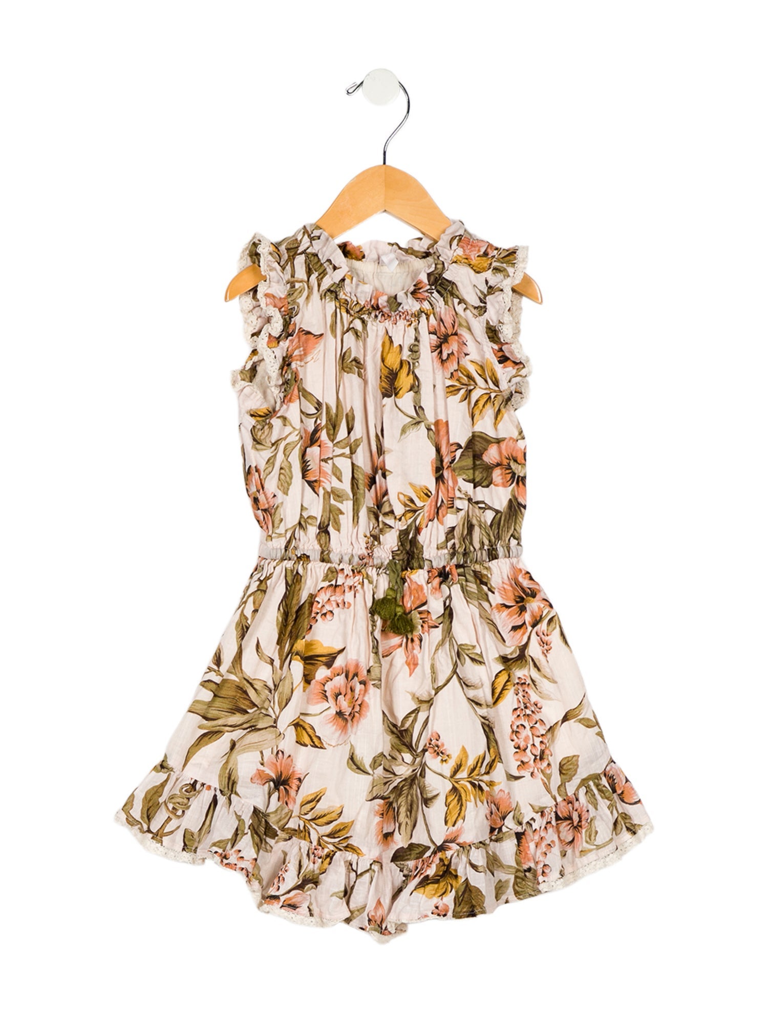 Zimmermann Zimmermann Girl's Floral Pattern Dress