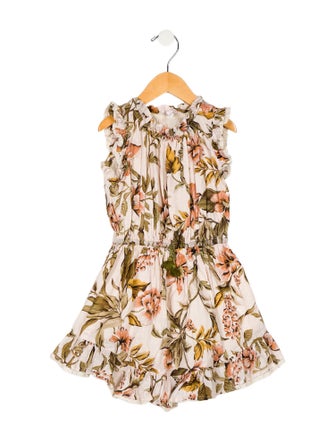 Zimmermann Zimmermann Girl's Floral Pattern Dress