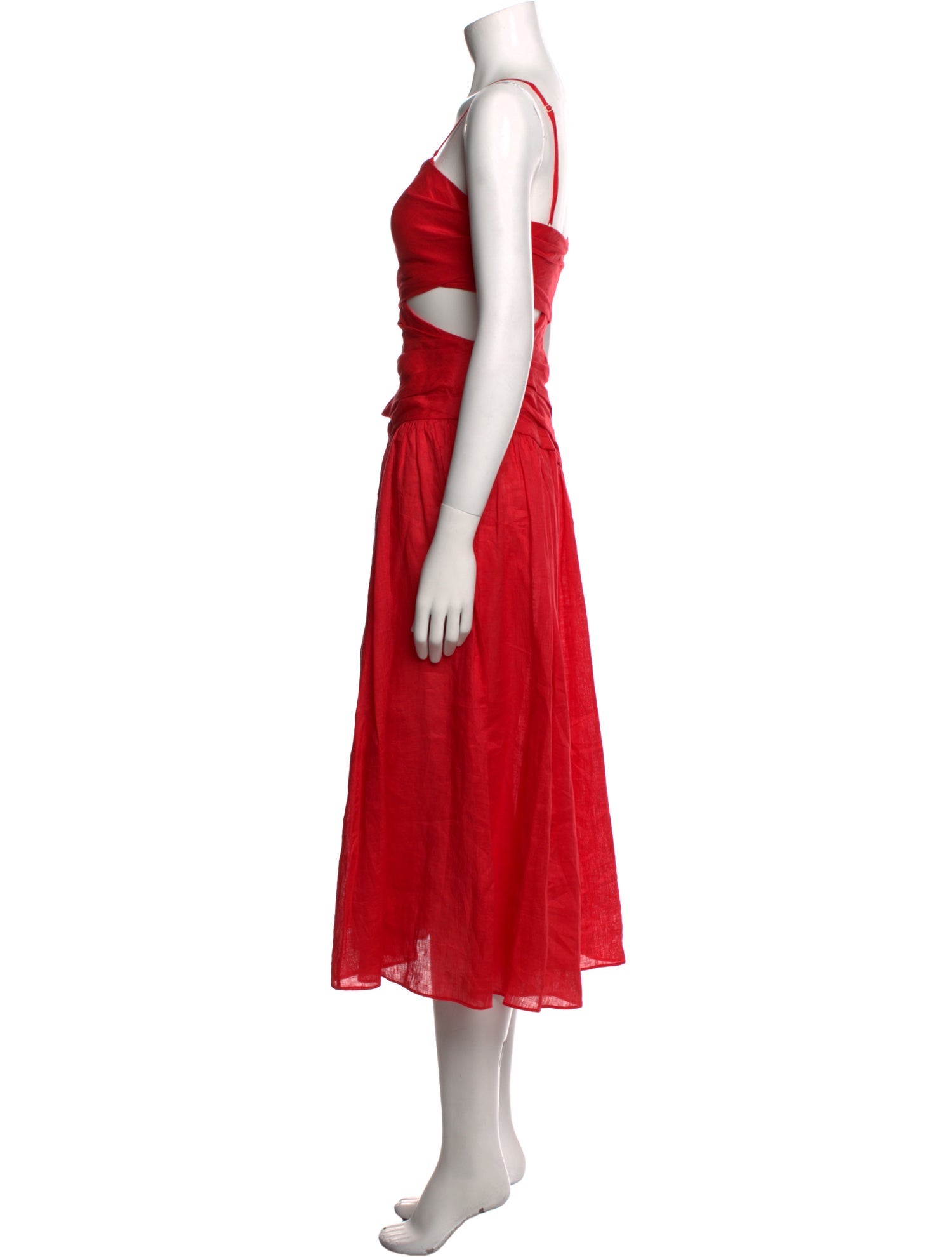 Zimmermann Linen Midi Length Dress