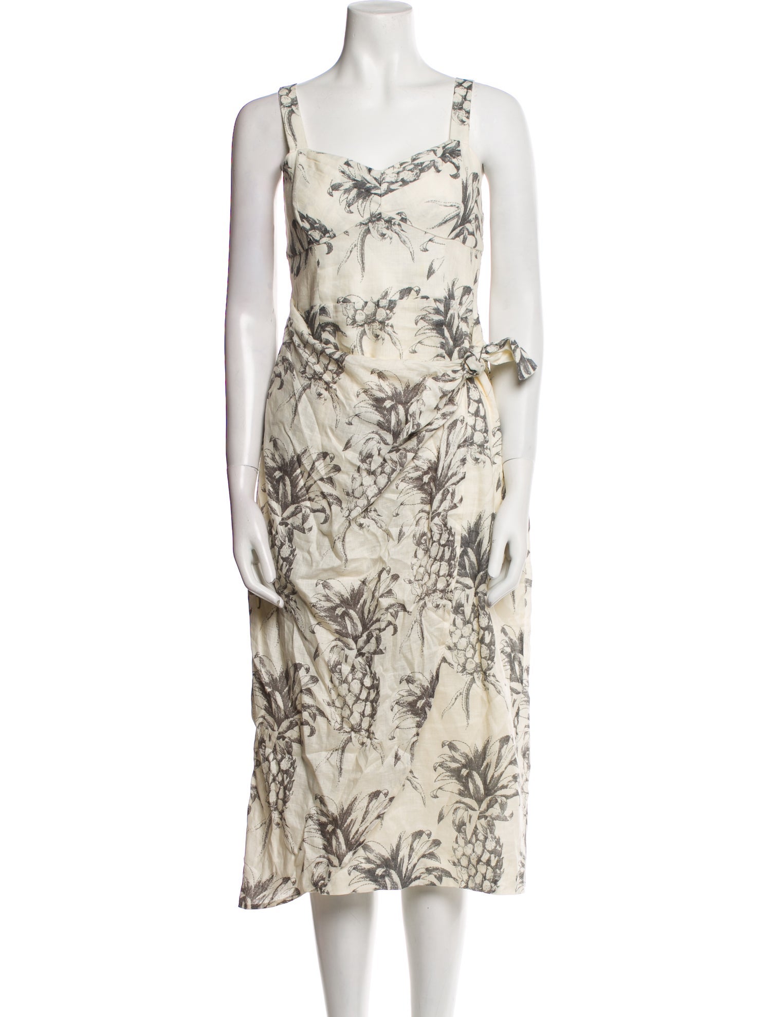 Zimmermann Linen Midi Length Dress