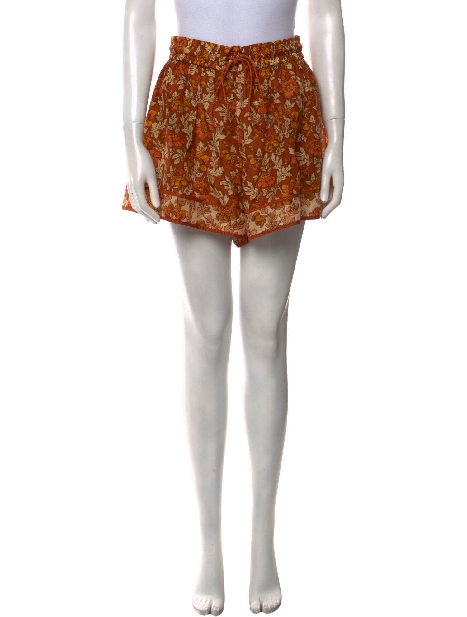 Zimmermann Silk Mini Shorts