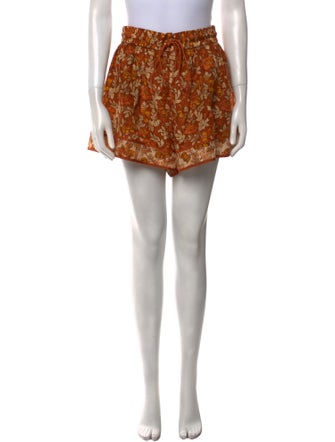 Zimmermann Silk Mini Shorts
