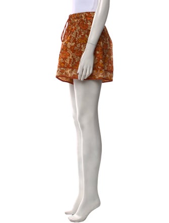Zimmermann Silk Mini Shorts