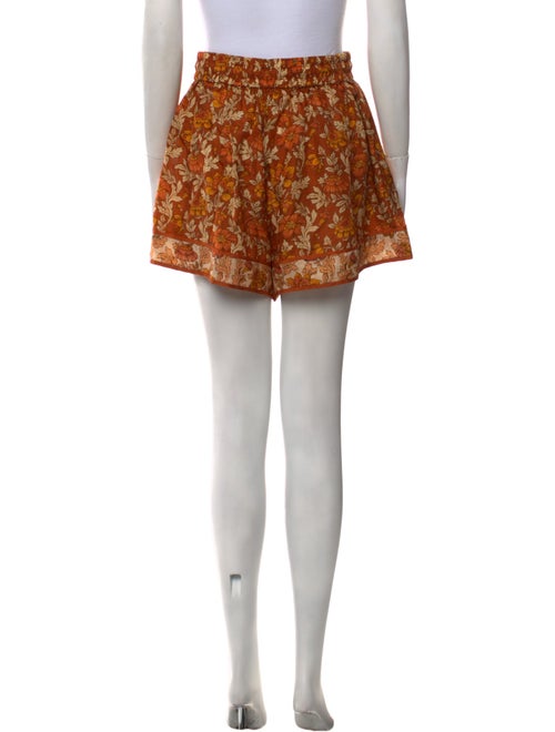 Zimmermann Silk Mini Shorts