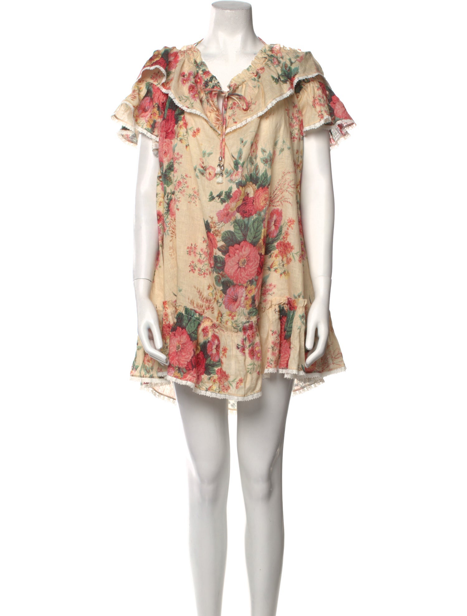 Zimmermann Linen Mini Dress