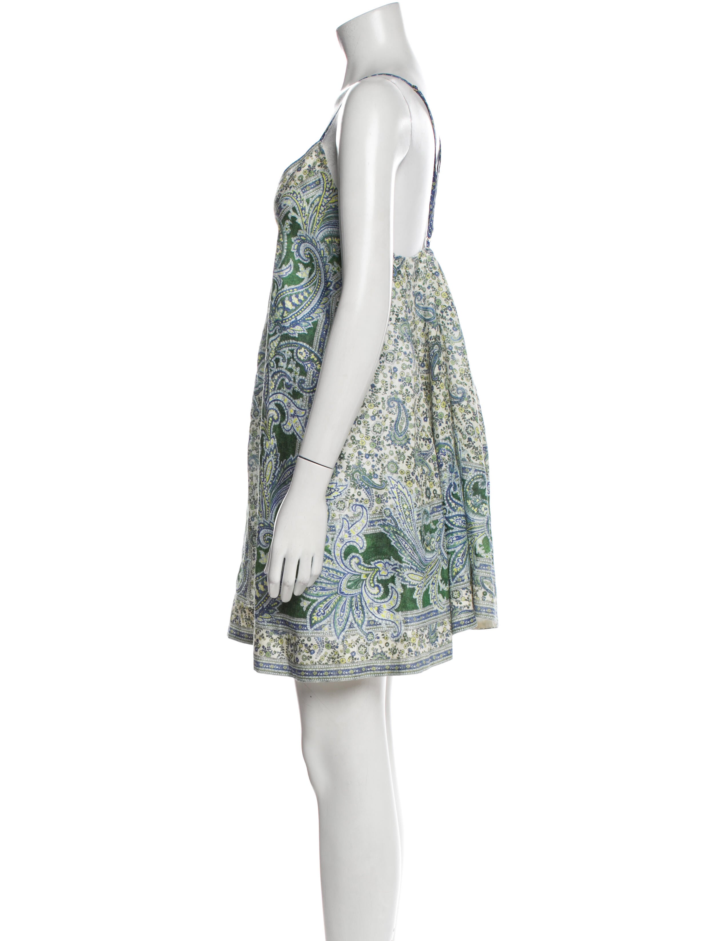 Zimmermann Linen Mini Dress