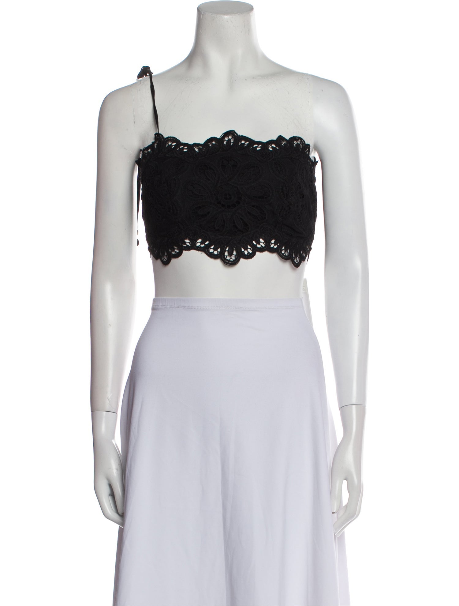 Zimmermann Strapless Crop Top