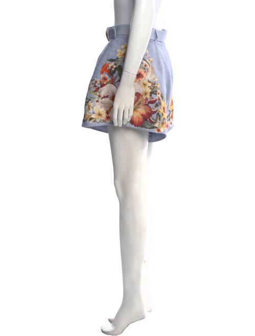 Zimmermann Linen Mini Shorts