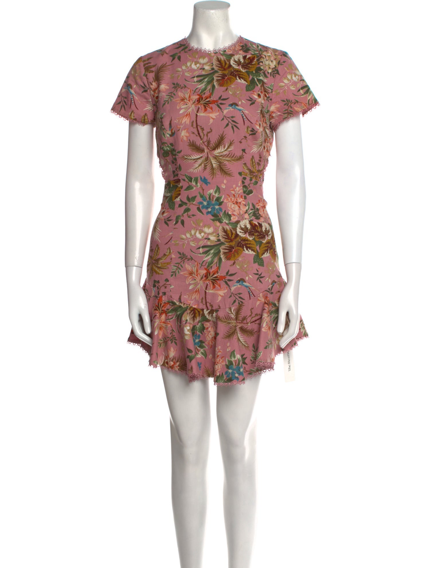 Zimmermann Floral Print Mini Dress
