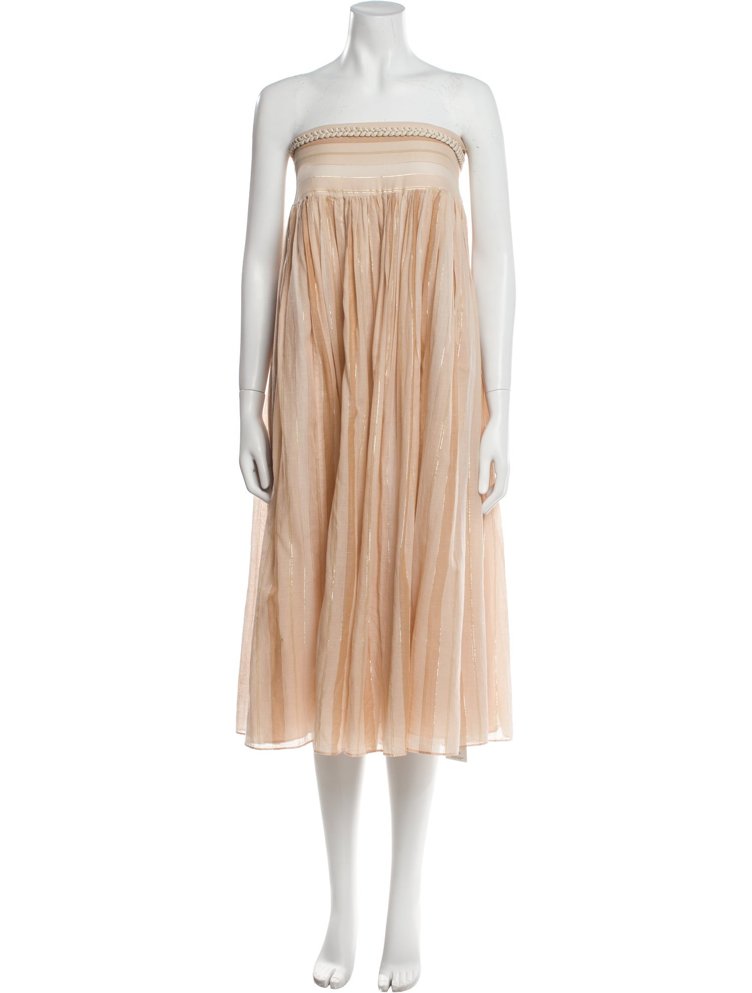 Zimmermann Striped Midi Length Skirt w/ Tags