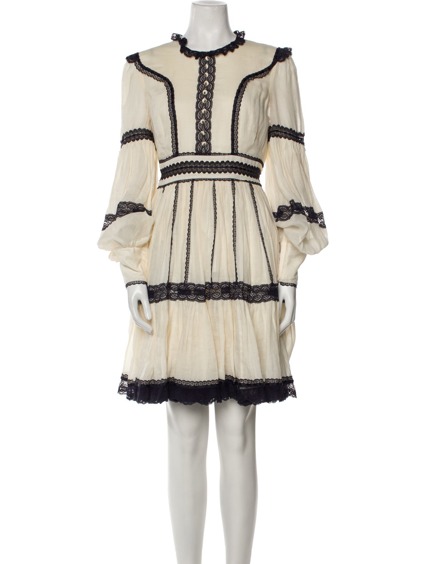 Zimmermann Striped Knee-Length Dress