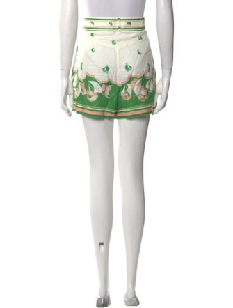 Zimmermann Linen Mini Shorts