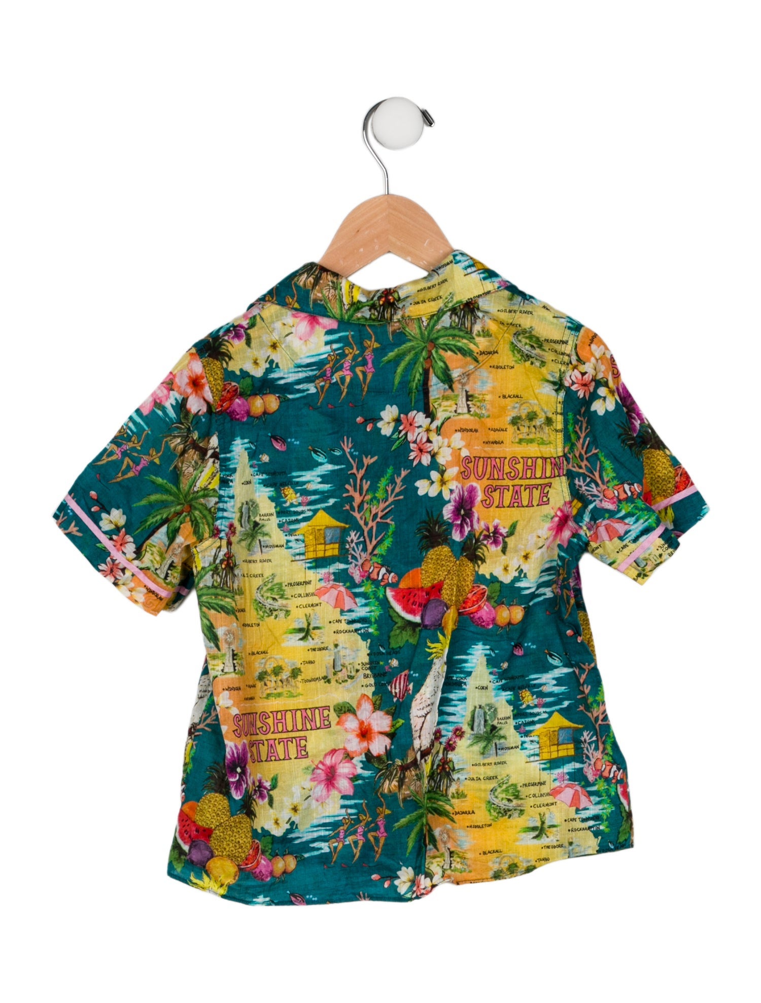 Zimmermann Girls' Patterned Shirt