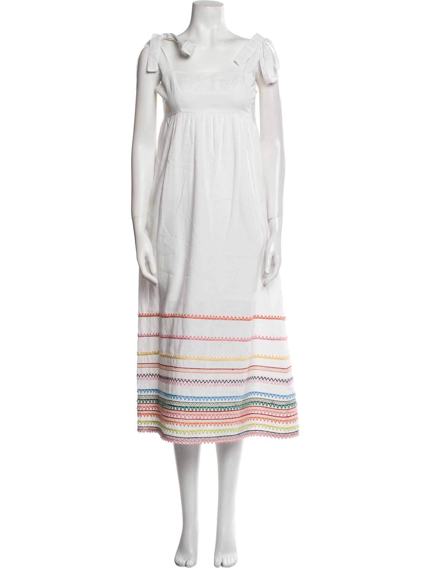 Zimmermann Square Neckline Long Dress