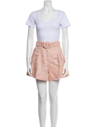 Zimmermann Linen Fringe Trim Accent Pantsuit