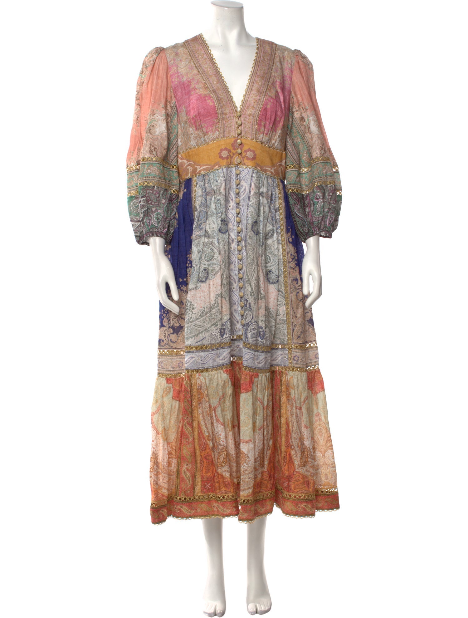 Zimmermann Linen Long Dress