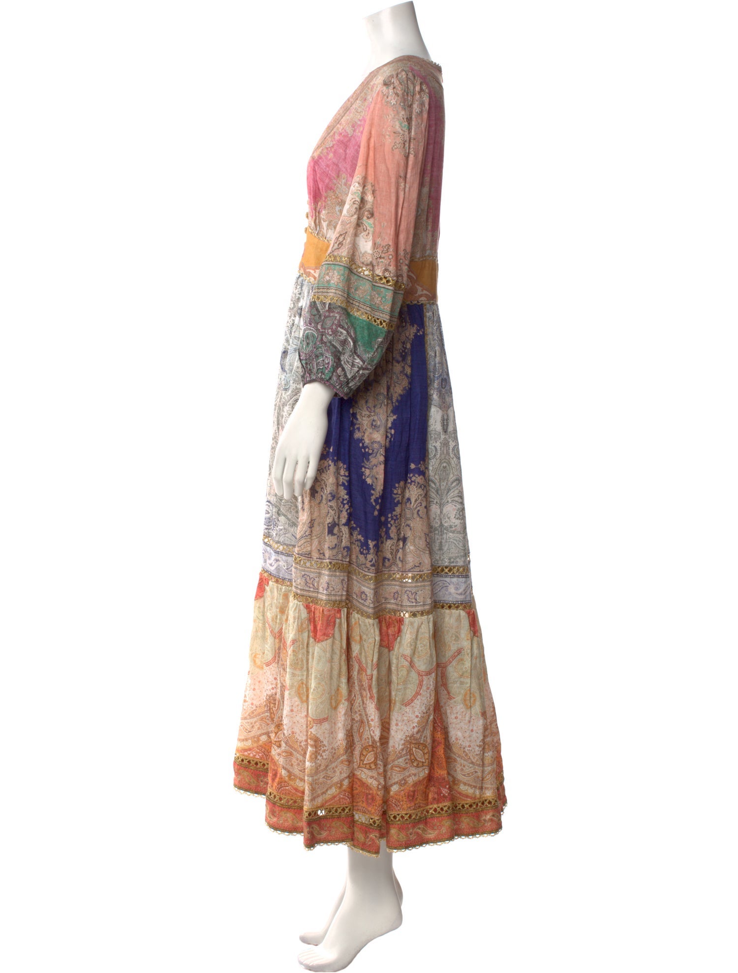 Zimmermann Linen Long Dress