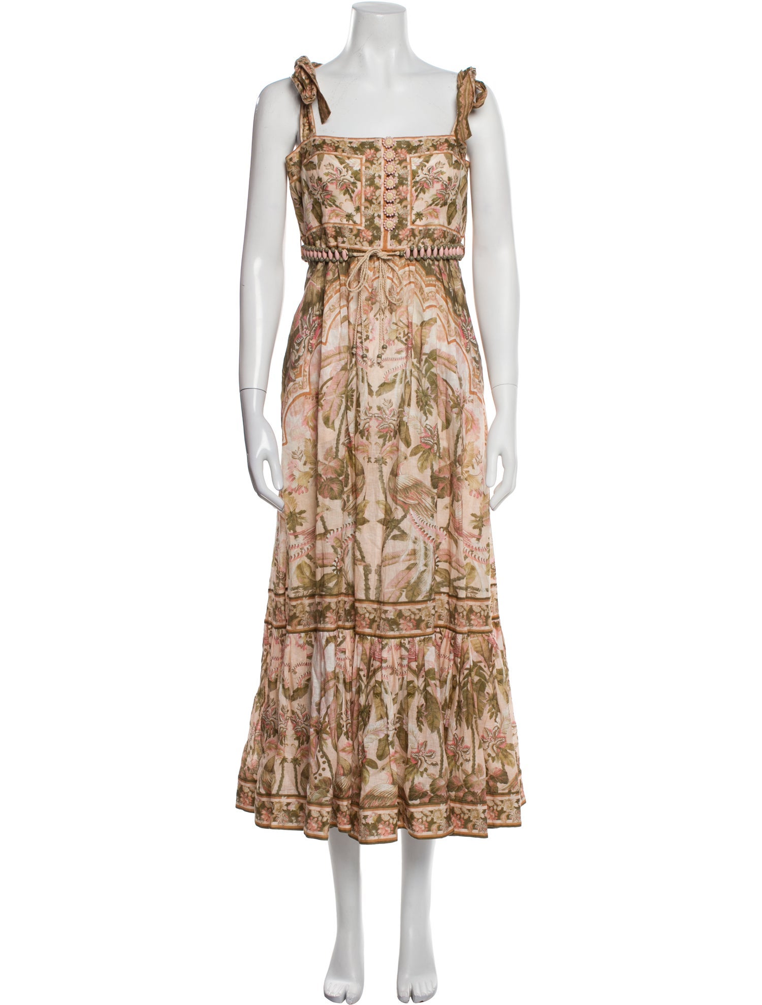 Zimmermann Linen Long Dress