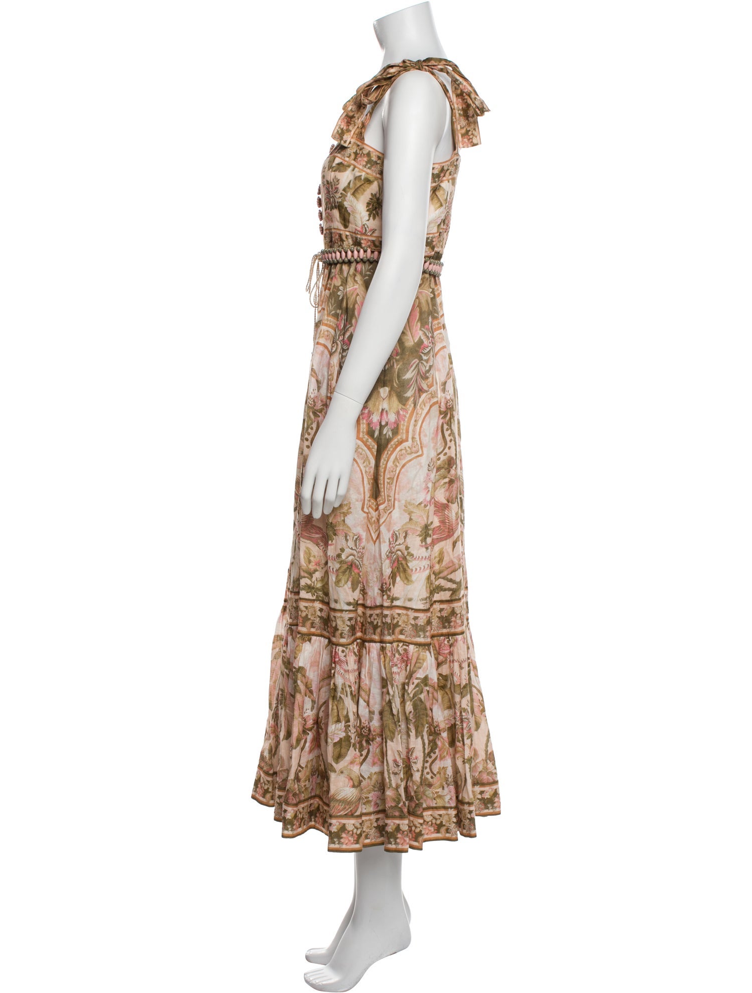 Zimmermann Linen Long Dress