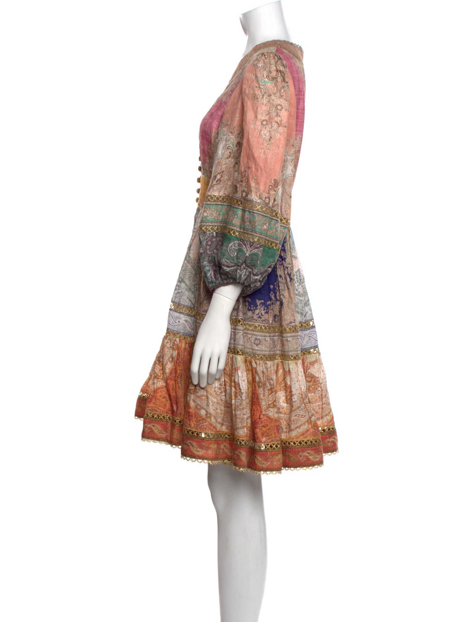 Zimmermann Linen Mini Dress