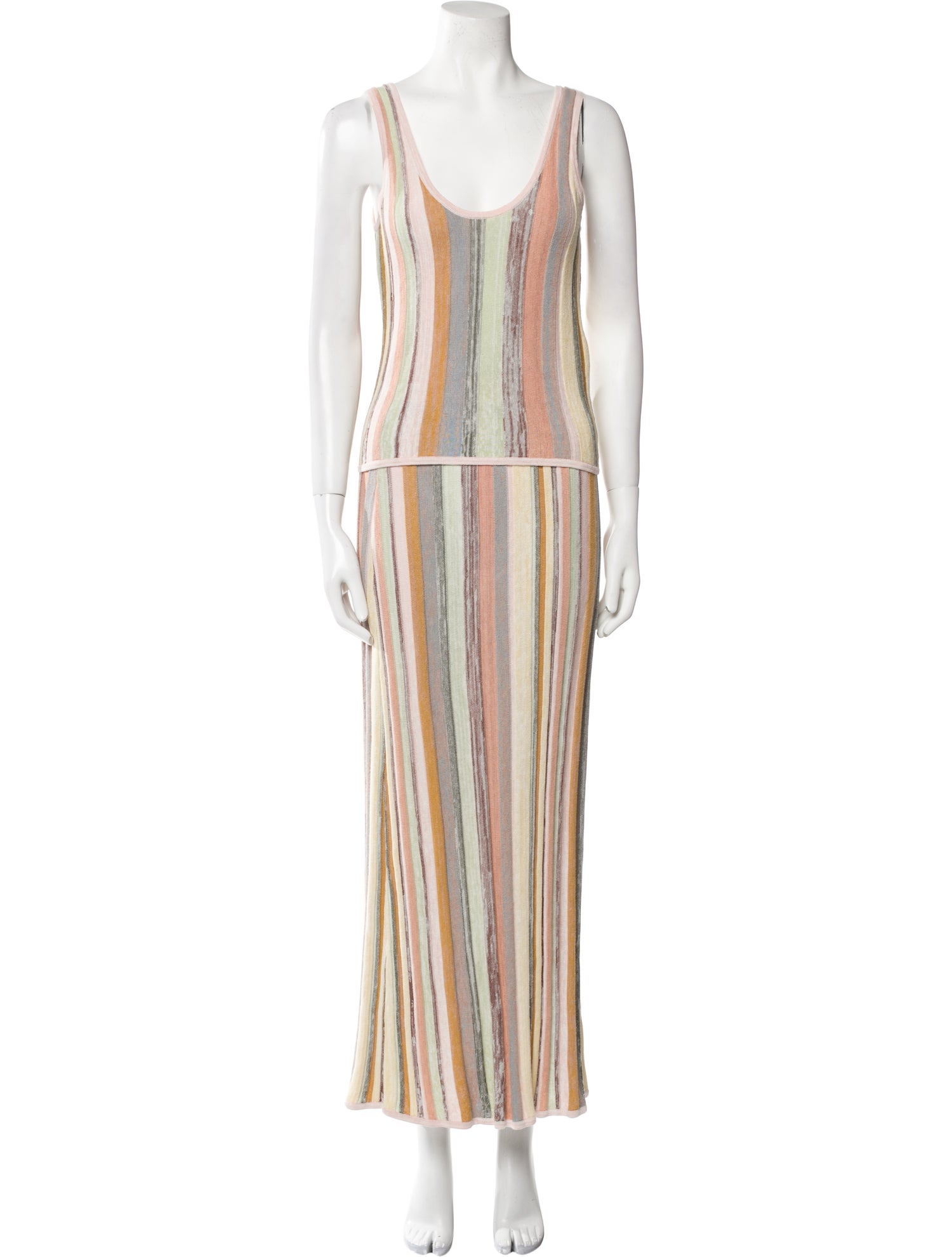 Zimmermann Striped Skirt Set