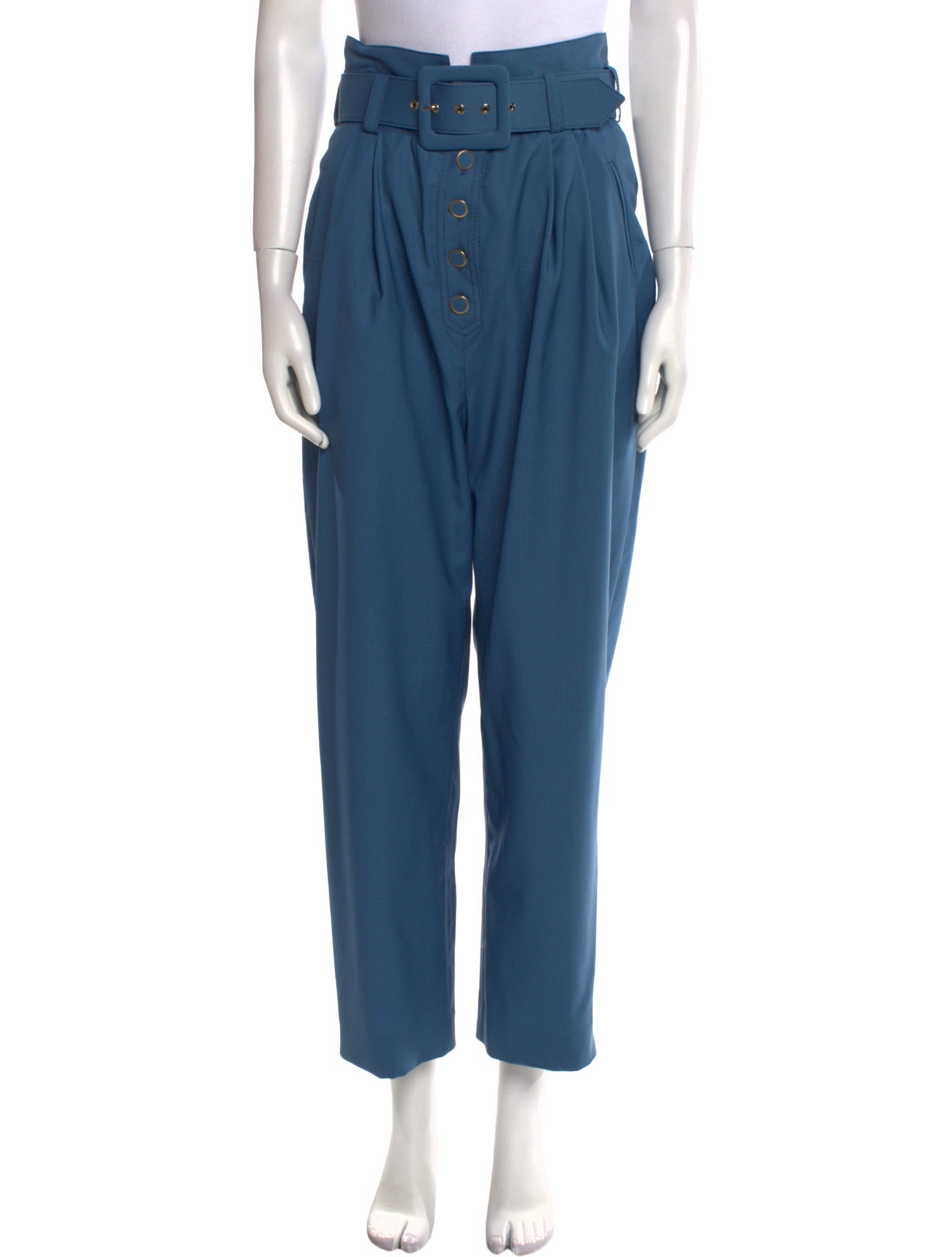 Zimmermann Wool Straight Leg Pants