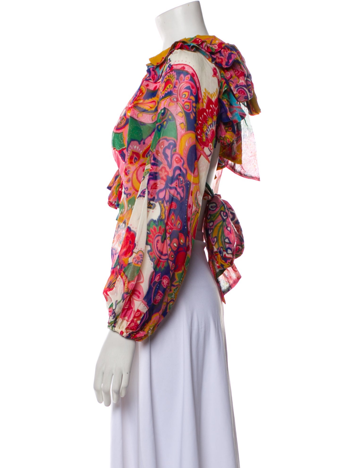 Zimmermann Floral Print Bolero