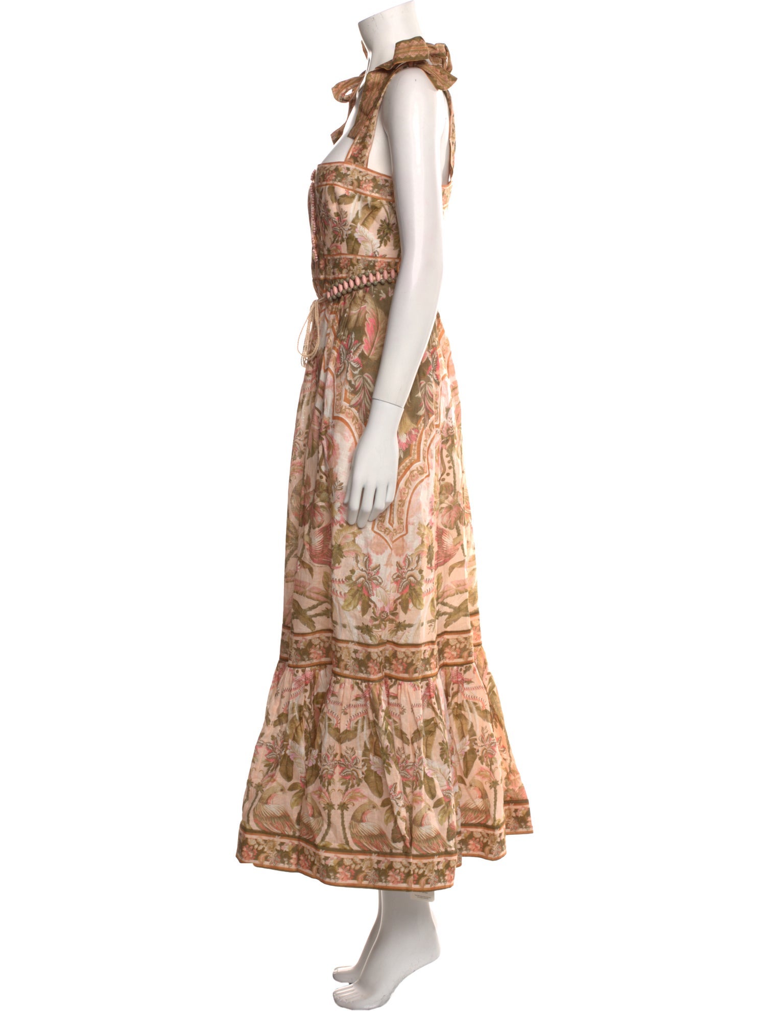 Zimmermann Linen Long Dress