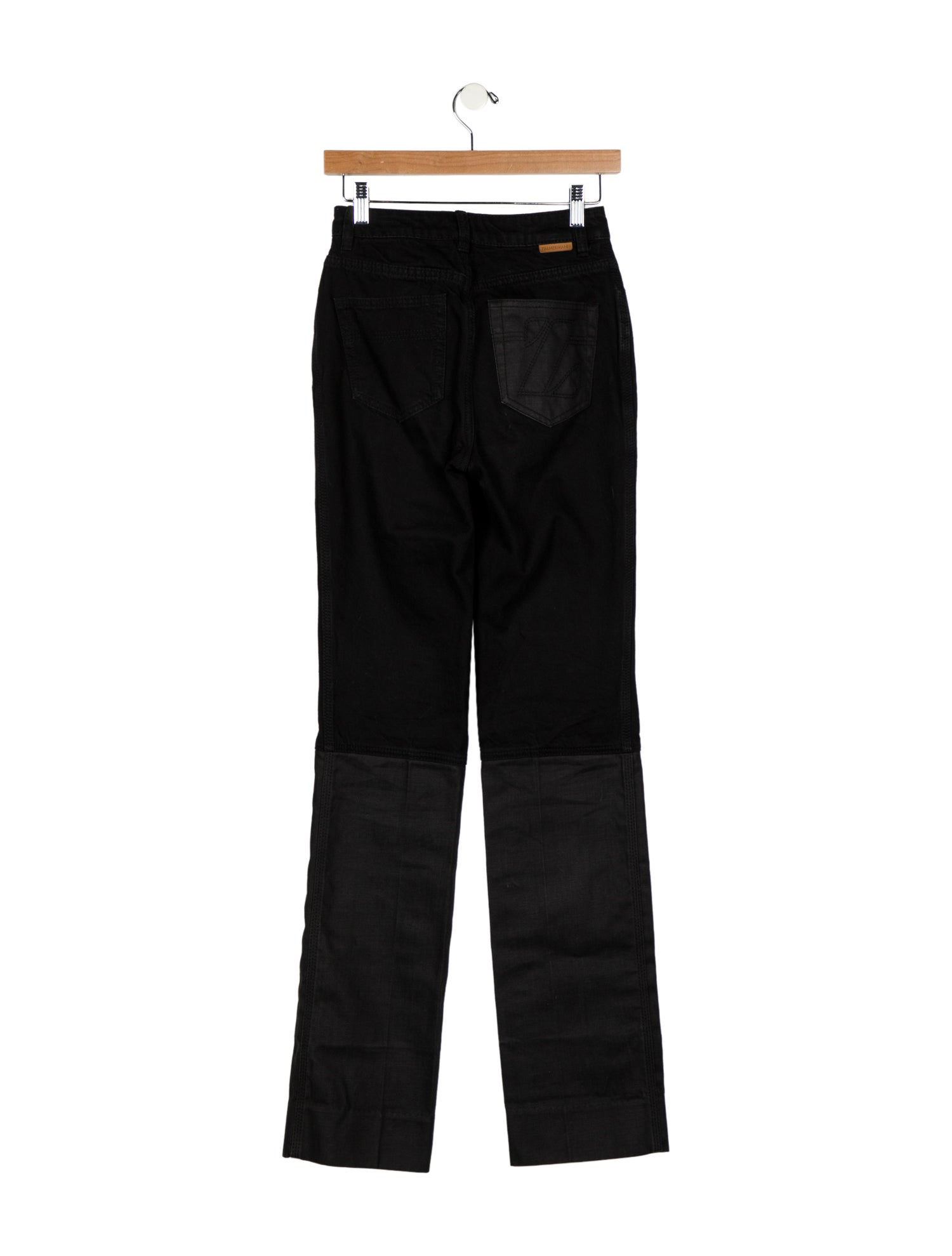 Zimmermann Mid-Rise Straight Leg Jeans