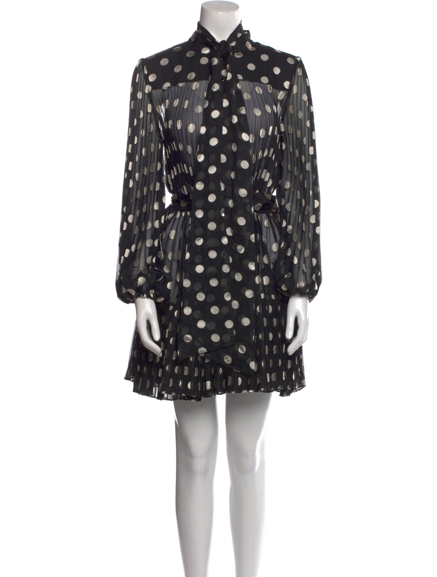 Zimmermann Polka Dot Print Mini Dress