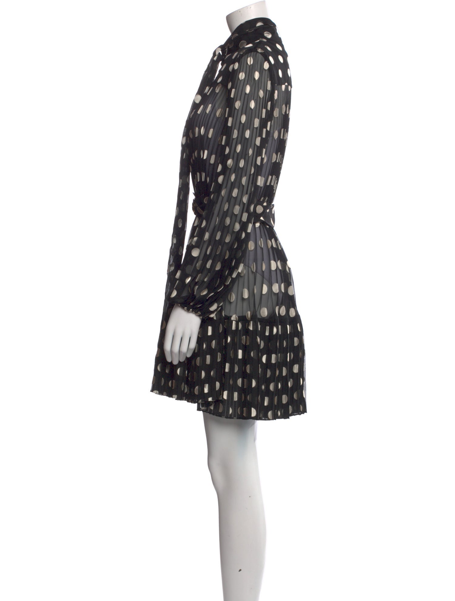 Zimmermann Polka Dot Print Mini Dress